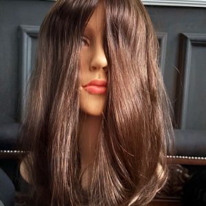 Chocolate Brown Hair Topper